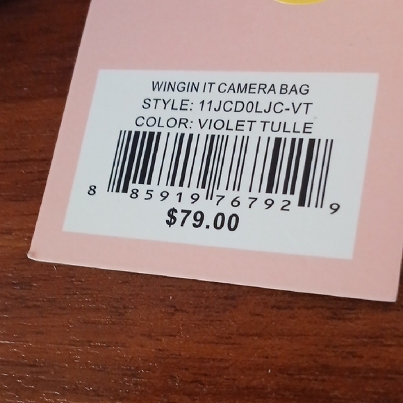 Juicy Couture Pastel Purple Crossbody Camera Bag. NWT - Picture 8 of 8